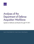 Cover: Analyses of the Department of Defense Acquisition Workforce - RAND