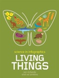 Cover: Science in Infographics: Living Things - Wayland
