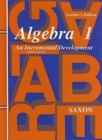 Enlarge image Cover: Algebra 1 - Saxon Publishers