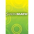 Cover: Saxon Math - Saxon Publishers