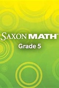 Cover: Saxon Math Intermediate 5 - Saxon Publishers