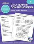 Cover: Daily Reading Comprehension Grade 1 - Chalkboard Publishing