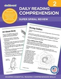 Cover: Daily Reading Comprehension Grade 2 - Chalkboard Publishing