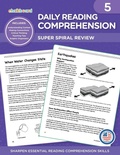 Cover: Daily Reading Comprehension Grade 5 - Chalkboard Publishing
