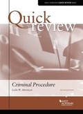 Cover: Quick Review of Criminal Procedure - Foundation Press
