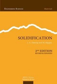 Enlarge image Cover: Solidification, Second Edition - Presses Polytechniques et Universitaires Romandes