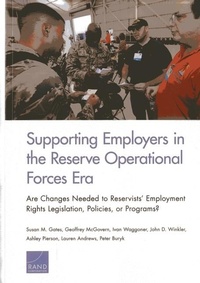 Enlarge image Cover: Supporting Employers in the Reserve Operational Forces Era - RAND