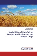 Cover: Variability of Rainfall in Punjab and its impact on Wheat Crop - LAP Lambert Academic Publishing