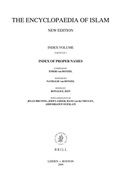 Cover: Encyclopaedia of Islam, Index of Proper Names - Brill