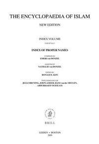 Enlarge image Cover: Encyclopaedia of Islam, Index of Proper Names - Brill
