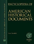Cover: Encyclopedia of American Historical Documents - Facts On File Inc