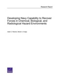 Cover: Developing Navy Capability to Recover Forces in Chemical, Biological, and Radiological Hazard Environments - RAND
