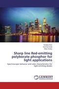 Cover: Sharp line Red-emitting polyborate phosphor for light applications - LAP Lambert Academic Publishing