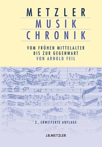 Abbildung von: Metzler Musik Chronik - J.B. Metzler