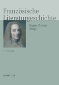 Cover: Franz&ouml;sische Literaturgeschichte - J.B. Metzler