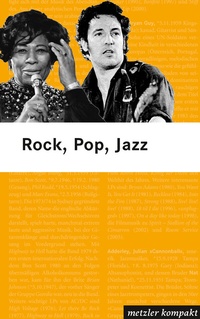 Bild vergrößern Bild: Rock, Pop, Jazz - J.B. Metzler