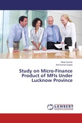Cover: Study on Micro-Finance Product of MFIs Under Lucknow Province - LAP Lambert Academic Publishing