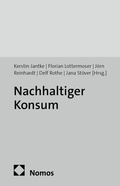 Cover: Nachhaltiger Konsum - Nomos