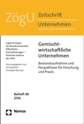 Cover: Gemischtwirtschaftliche Unternehmen - Nomos