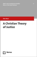 Cover: A Christian Theory of Justice - Nomos