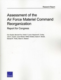 Enlarge image Cover: Assessment of the Air Force Material Command Reorganization - RAND