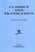 Cover: Classics and Translation - Bucknell University Press