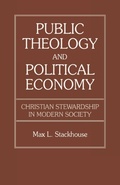 Cover: Public Theology and Political Economy - University Press of America