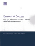 Cover: Elements of Success - RAND