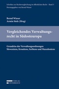 Cover: Vergleichendes Verwaltungsrecht in S&uuml;dosteuropa - Verlag &Ouml;sterreich