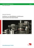 Cover: Verfahren zur Identifikation nichtlinearer dynamischer Getriebemodelle - Universit&auml;tsverlag der TU Berlin