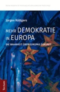 Cover: Mehr Demokratie in Europa - Tectum Wissenschaftsverlag