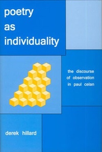 Enlarge image Cover: Poetry as Individuality - Bucknell University Press,U.S.