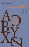 Cover: Lexikon der Medien- und Buchwissenschaft - Hiersemann, A