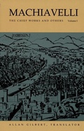 Cover: Machiavelli - Duke University Press