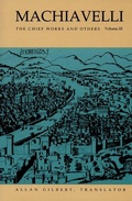 Cover: Machiavelli - Duke University Press