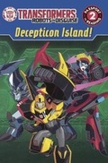 Cover: Transformers Robots in Disguise: Decepticon Island! - Turtleback Books