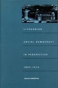 Cover: Lithuanian Social Democracy in Perspective, 1893-1914 - Duke University Press