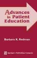 Cover: Advances in Patient Education - Springer Publishing Company