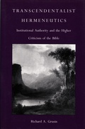 Cover: Transcendentalist Hermeneutics - Duke University Press