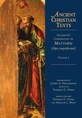 Cover: Incomplete Commentary on Matthew (Opus imperfectum) - Inter-Varsity Press,US
