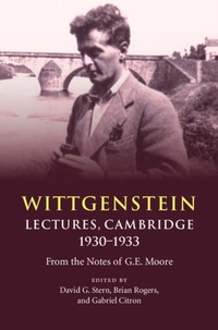 Abbildung von: Wittgenstein: Lectures, Cambridge 1930-1933 - Cambridge University Press