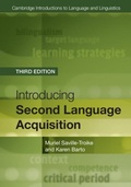 Cover: Introducing Second Language Acquisition - Cambridge University Press