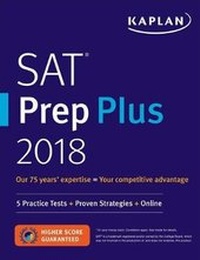 Enlarge image Cover: SAT Prep Plus 2018 - Kaplan Publishing