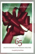 Cover: Christmas Program Builder, No. 65 - Lillenas Publishing Company