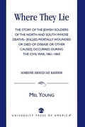 Cover: Where They Lie - University Press of America