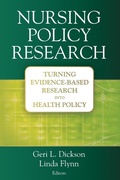 Cover: Nursing Policy Research - Springer Publishing Company