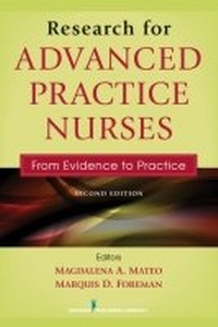 Abbildung von: Research for Advanced Practice Nurses - Springer Publishing Company