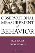 Cover: Observational Measurement of Behavior - Springer Publishing Company