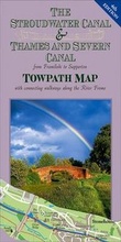 Cover: The Stroudwater Canal & Thames and Severn Canal Towpath Map - Darien-Jones Publishing