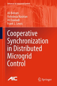 Enlarge image Cover: Cooperative Synchronization in Distributed Microgrid Control - Springer